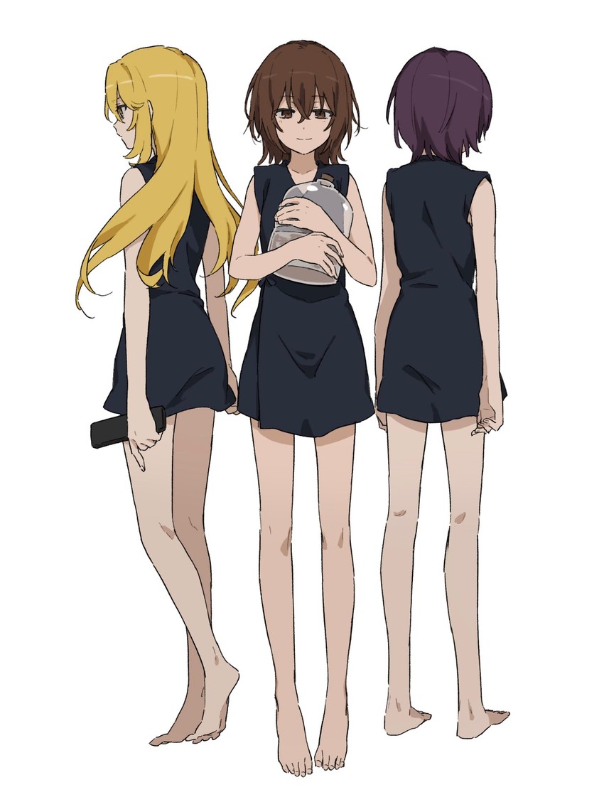 shokuhou misaki, kouzaku mitori, and dolly (toaru majutsu no index and 2 more) drawn by teruya_(6w6y)