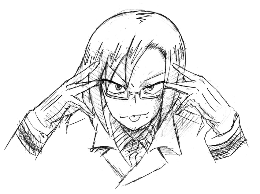 yoshinaga jinko (girls und panzer and 1 more) drawn by matsumoto_(matsumoto_kougyou)