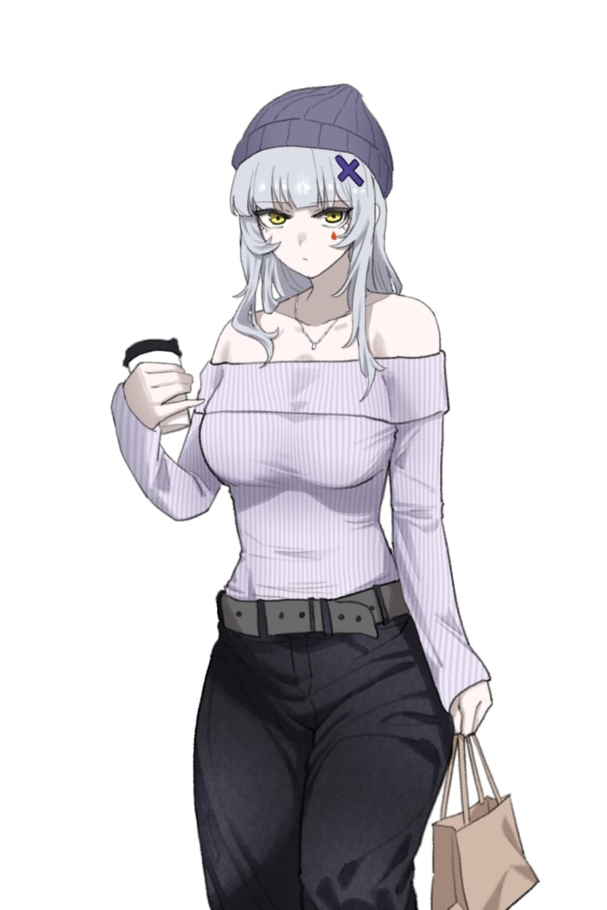 hk416 and klukai (girls' frontline and 1 more) drawn by doya_(qkrdbseh1205)