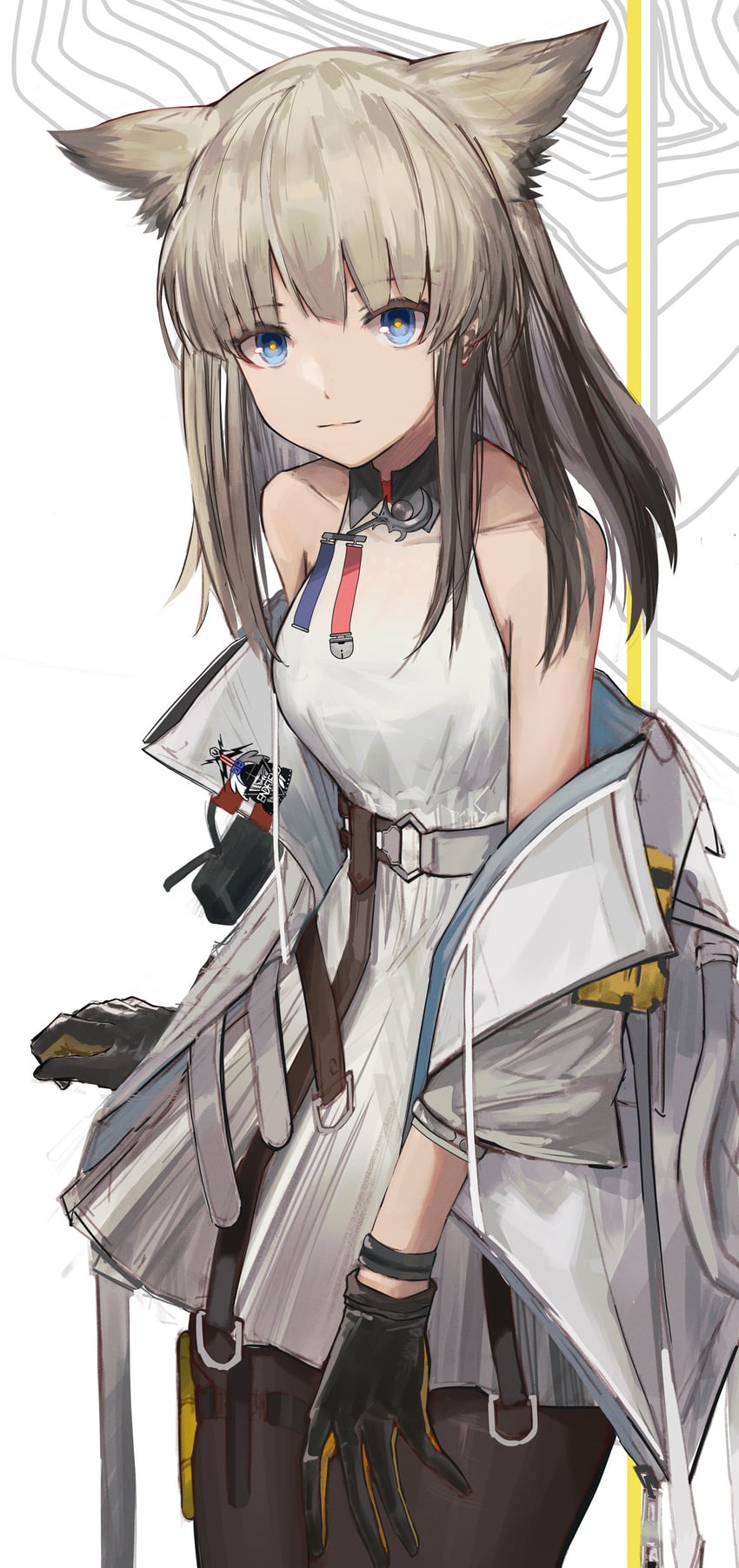 perlica (arknights and 1 more) drawn by hrk_(dxez4457)