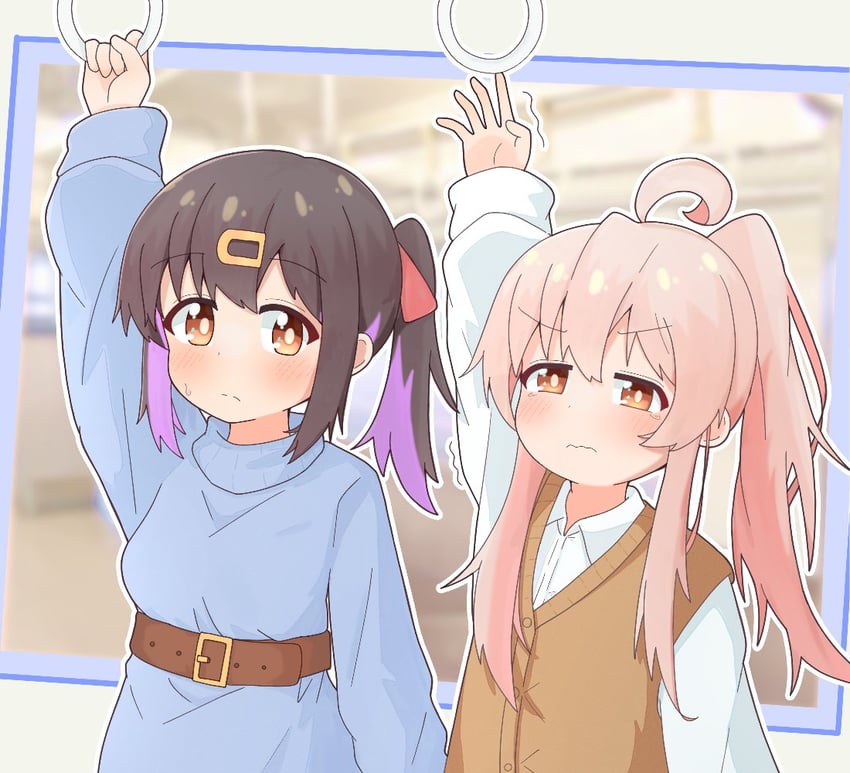 oyama mahiro and oyama mihari (onii-chan wa oshimai!) drawn by altair_altea