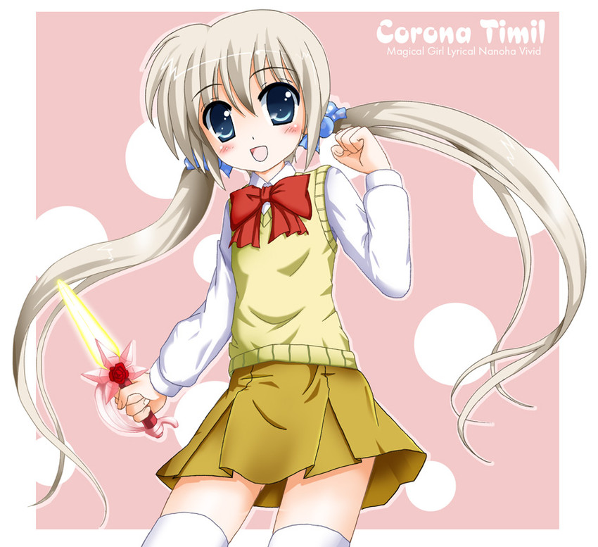 corona timir and brunzel (lyrical nanoha and 1 more) drawn by flipper