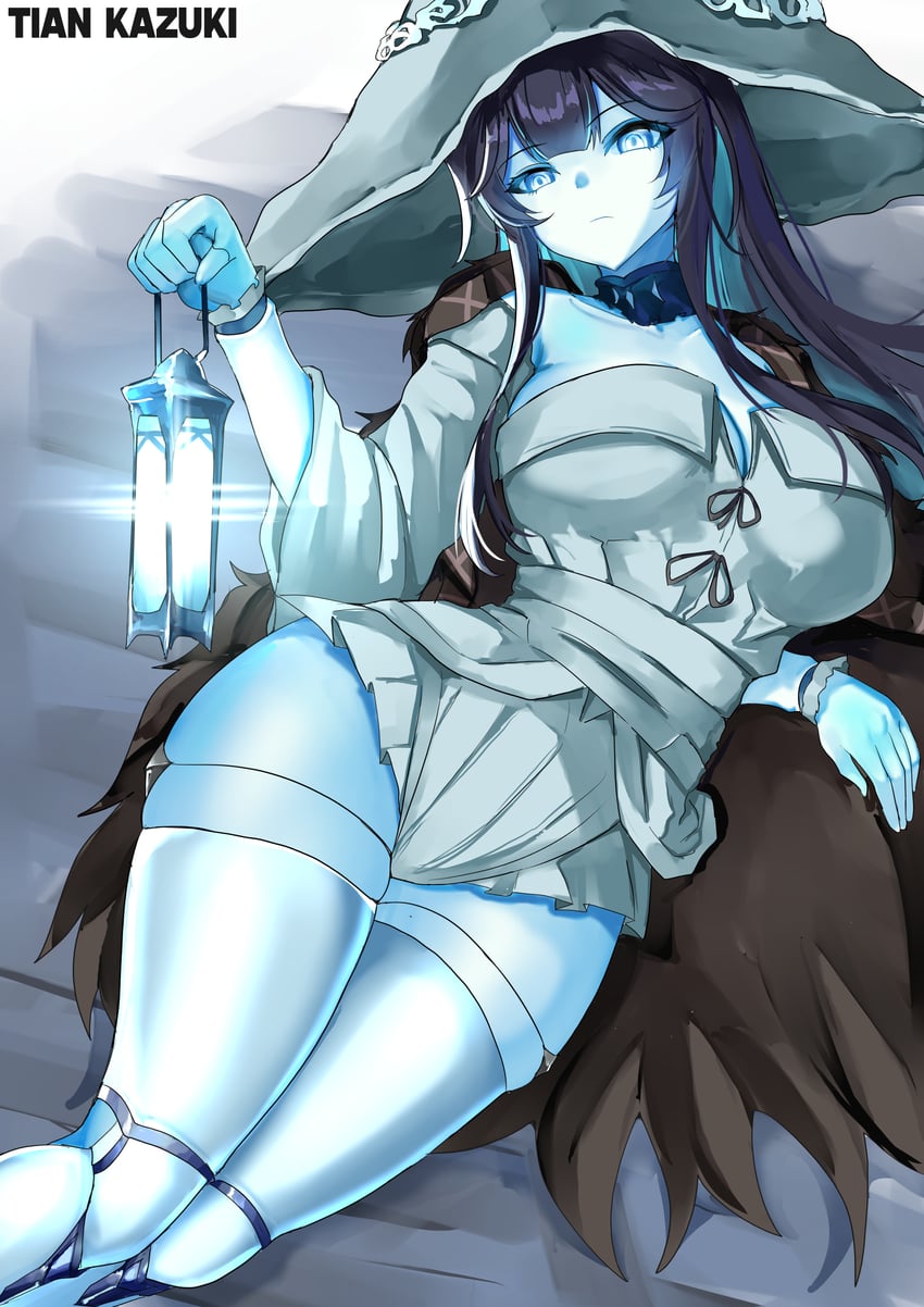 ranni the witch and arbiter the tower xvi (azur lane and 1 more) drawn by tian_kazuki