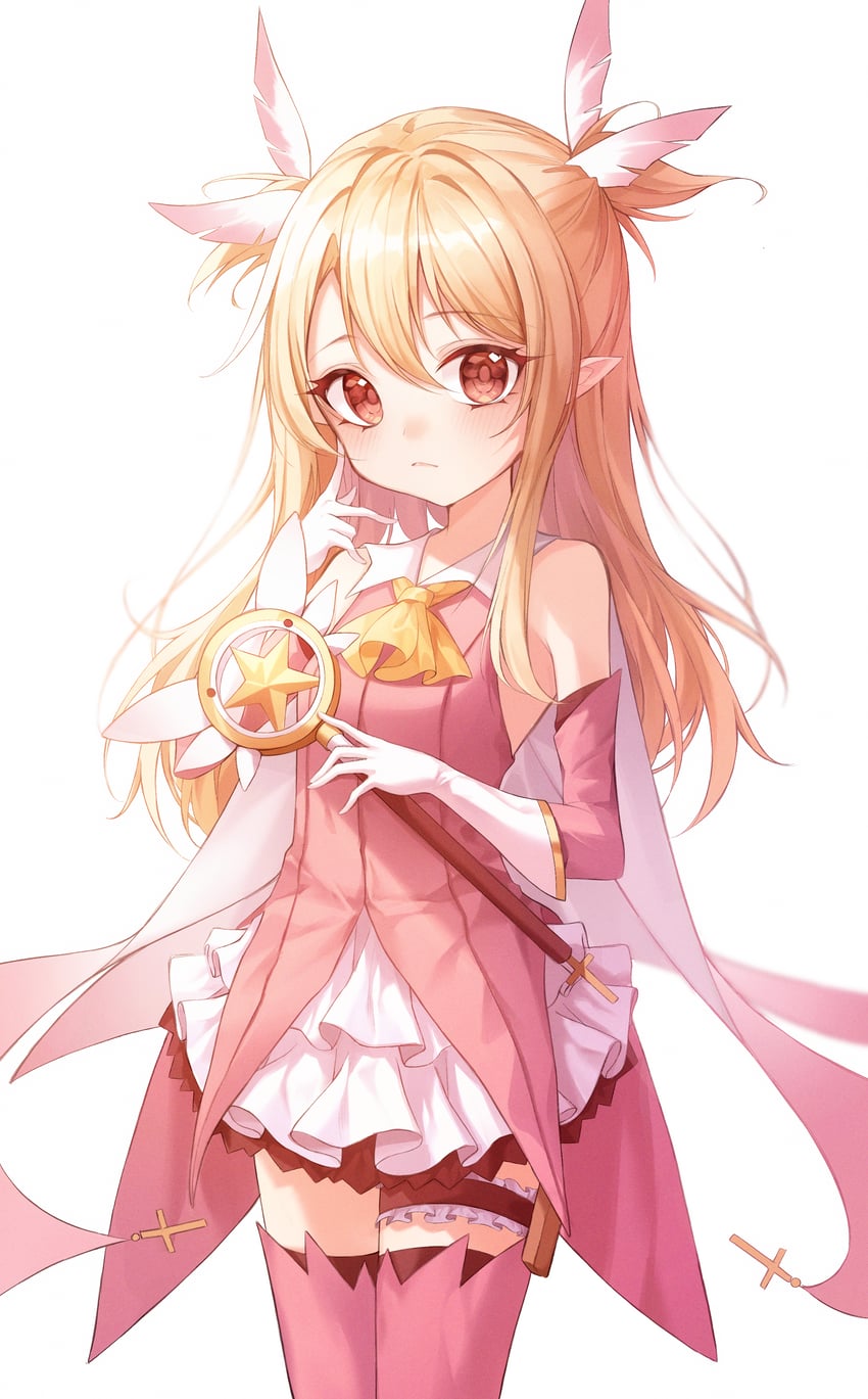 illyasviel von einzbern, prisma illya, and magical ruby (fate and 1 more) drawn by loyo