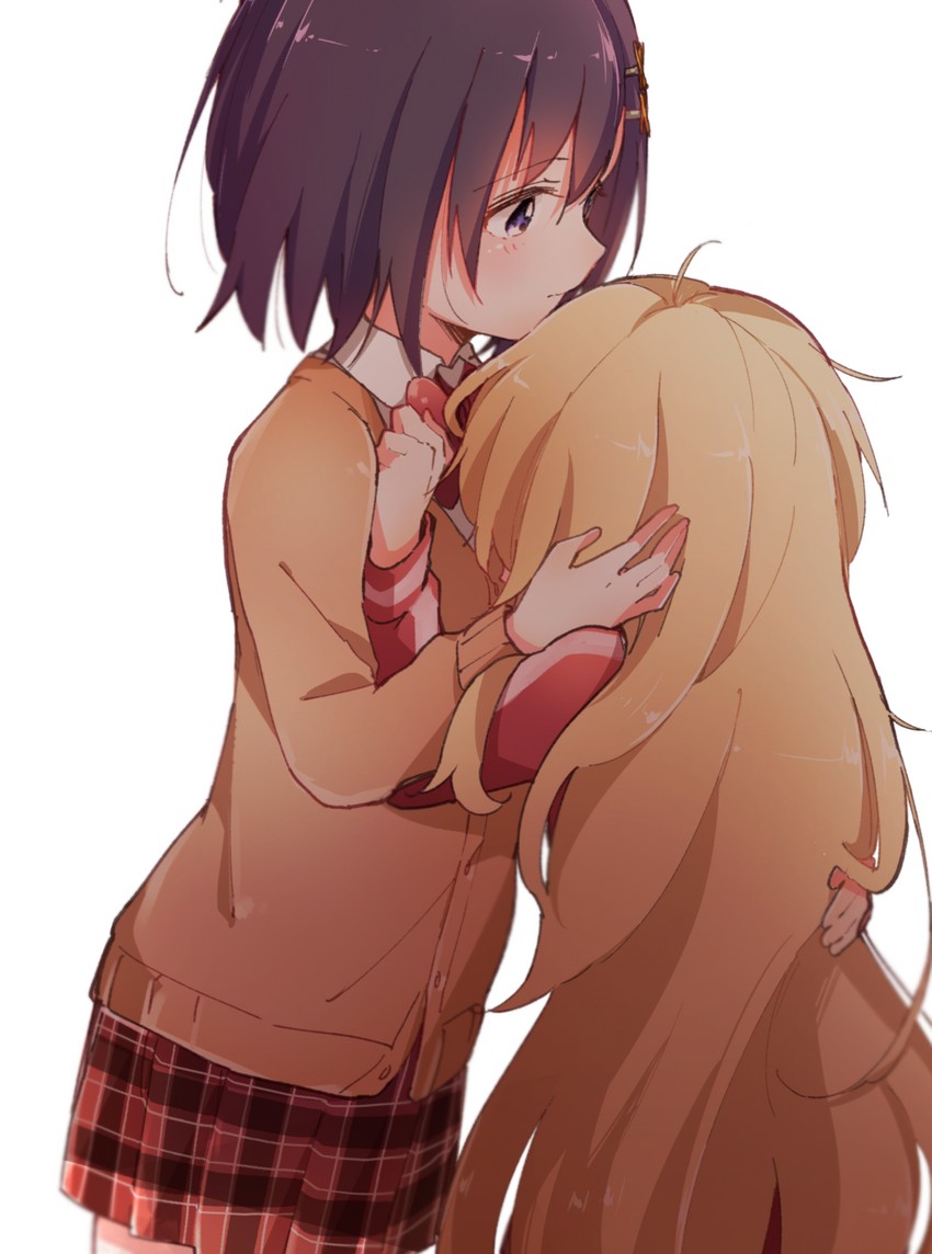 gabriel tenma white and vignette tsukinose april (gabriel dropout) drawn by bafarin