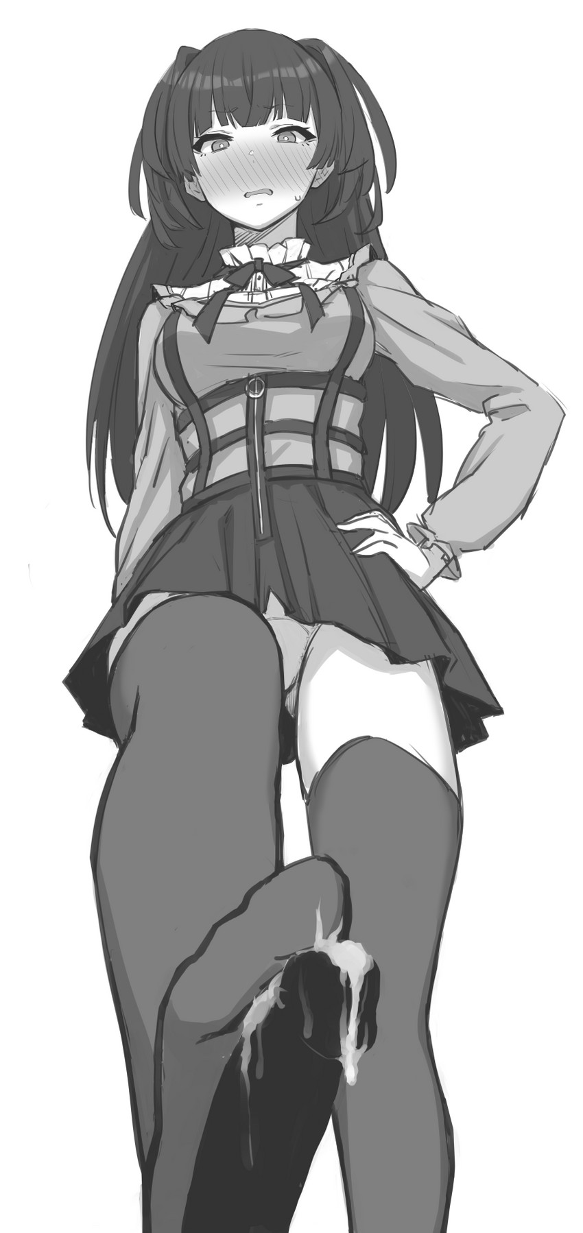 mayuzumi fuyuko (idolmaster and 1 more) drawn by gomu_(chewinggom)