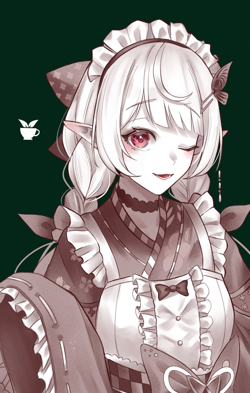 pomu rainpuff (nijisanji and 1 more) drawn by gfpebs