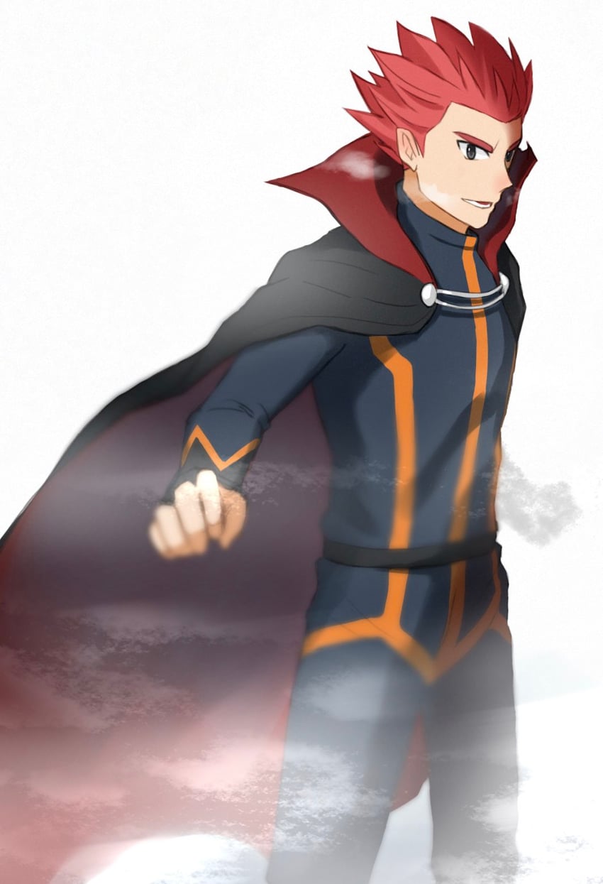 lance (pokemon and 1 more) drawn by imasara_maki