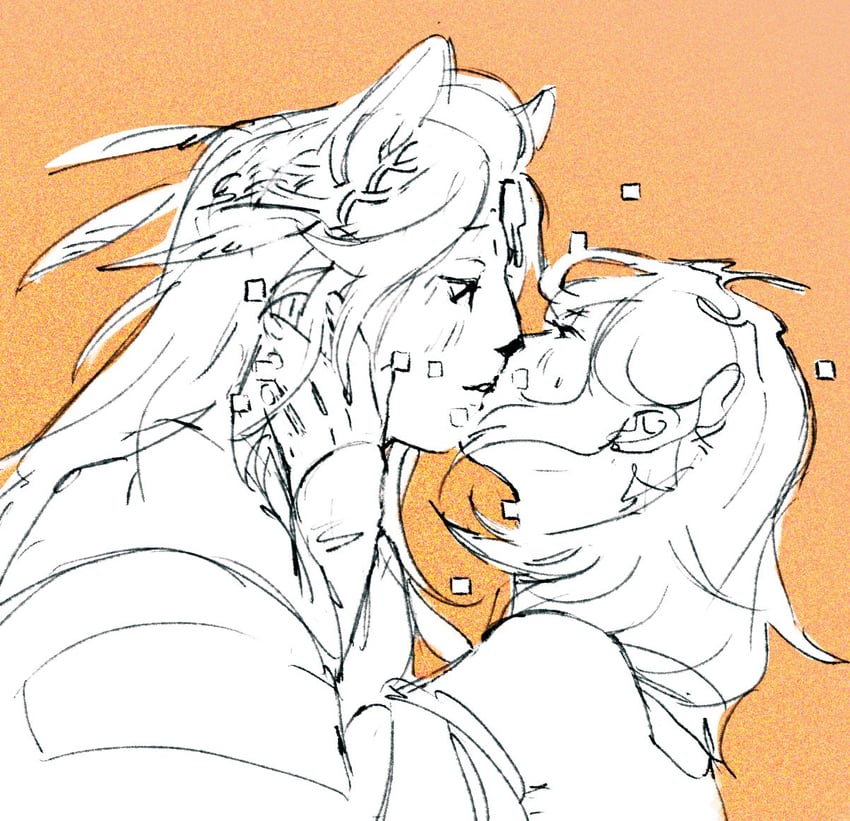 sphene and wuk lamat (final fantasy and 1 more) drawn by esshemasha