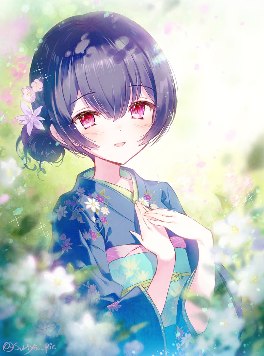 morino rinze (idolmaster and 1 more) drawn by soriya