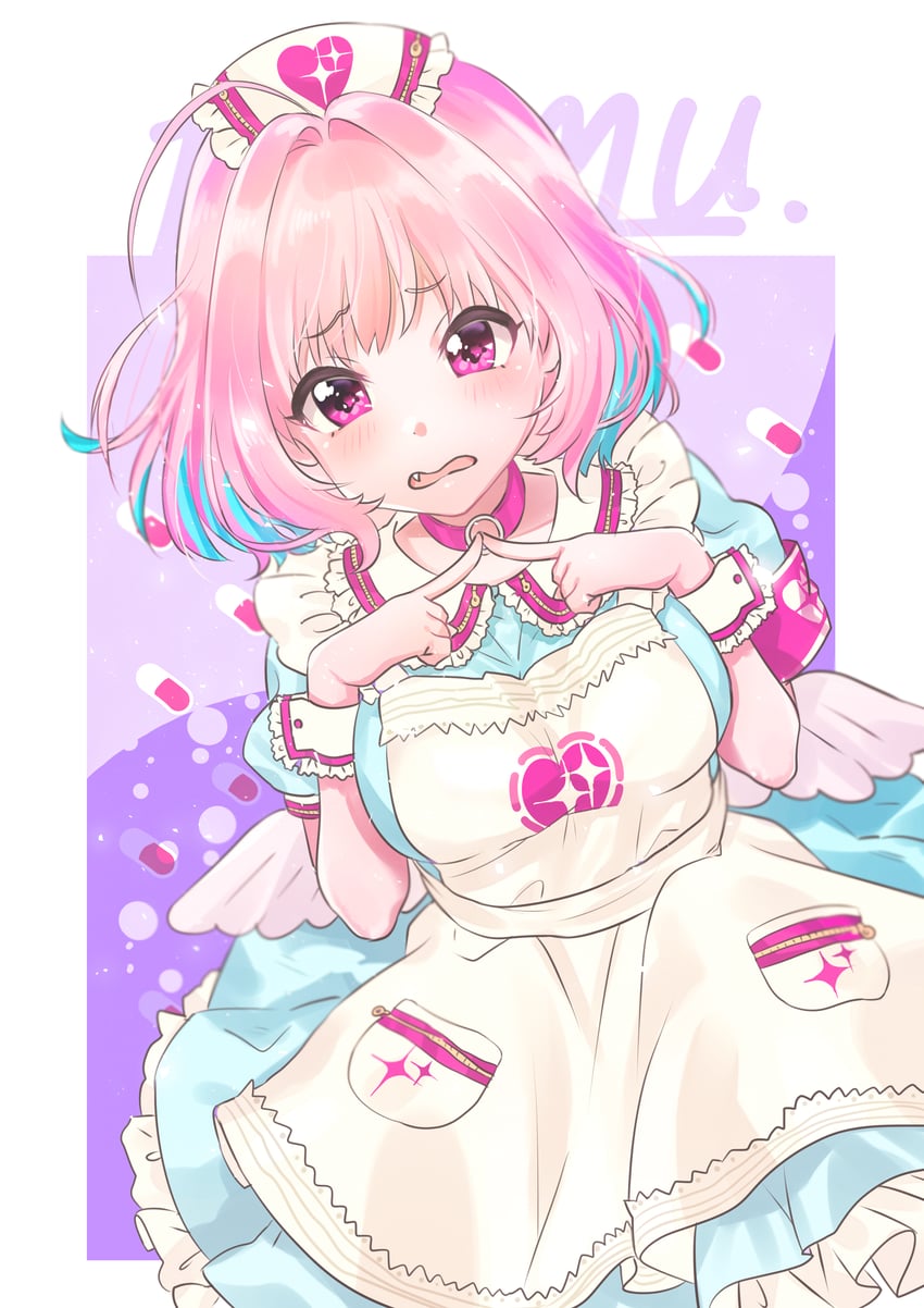 yumemi riamu (idolmaster and 2 more) drawn by hachako