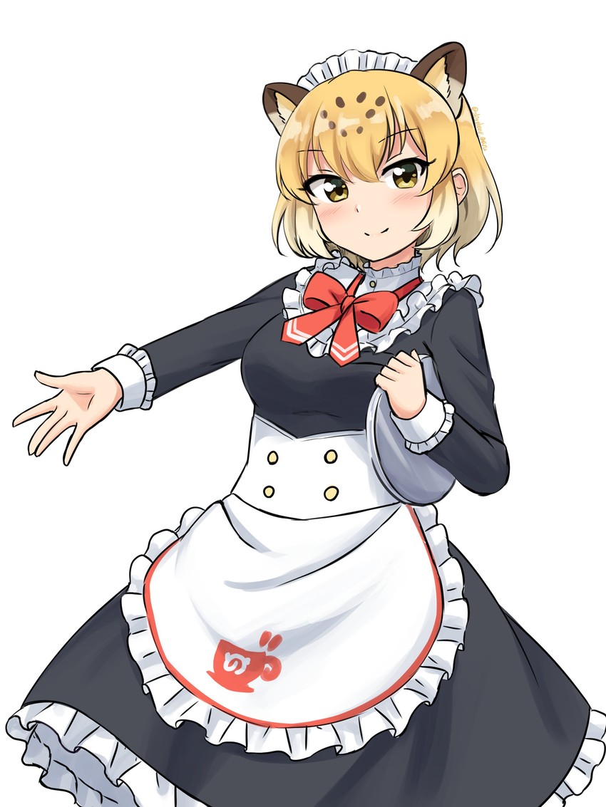 jaguar (kemono friends and 1 more) drawn by shiraha_maru
