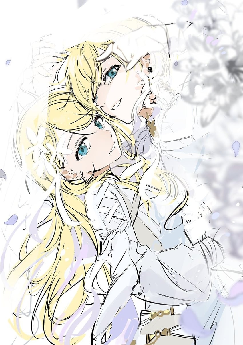 kagamine rin and kagamine len (vocaloid and 1 more) drawn by iwatnc