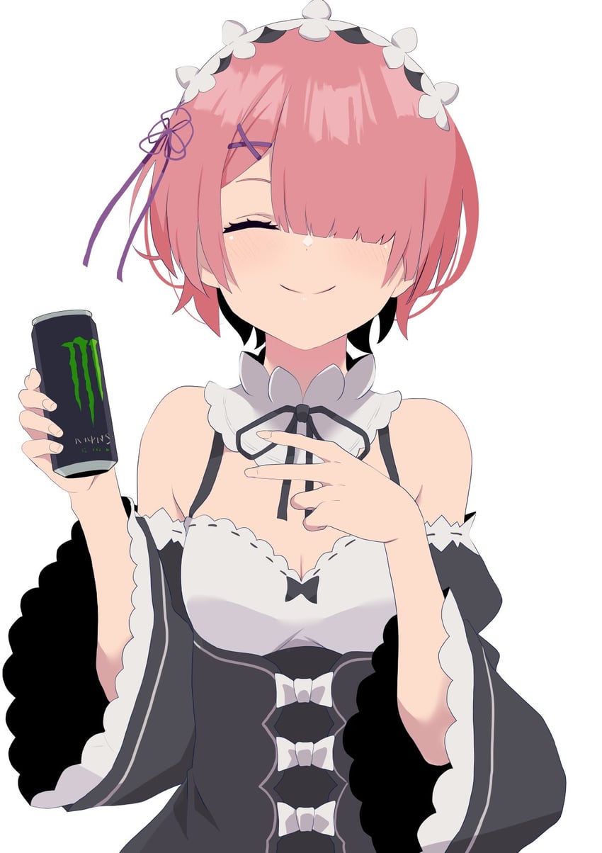 ram (re:zero kara hajimeru isekai seikatsu) drawn by yasehattagi