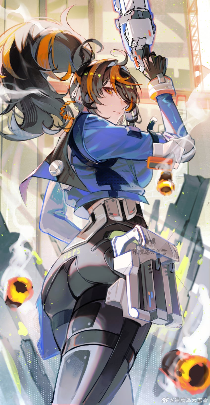zhu yuan (zenless zone zero) drawn by diaojing_wuyun_gaixue