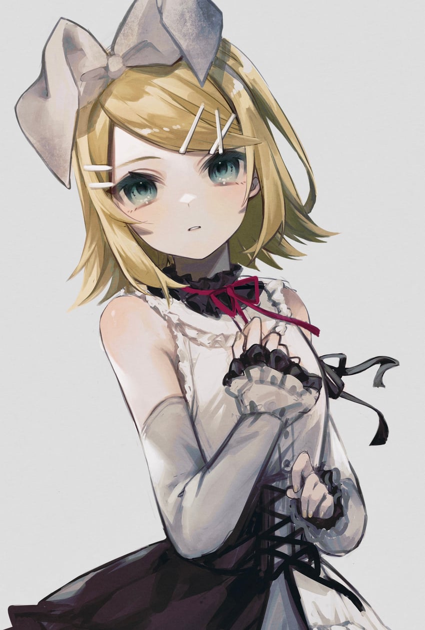 kagamine rin and 25-ji rin (vocaloid and 1 more) drawn by nuko_0108