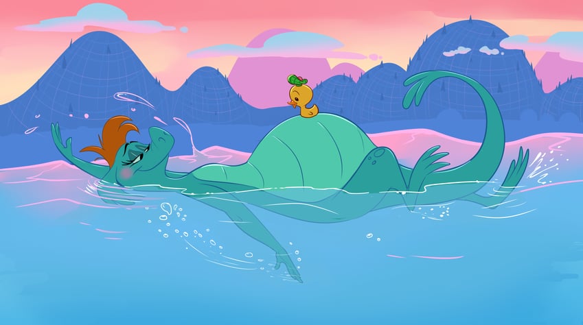 nessie (the ballad of nessie) drawn by convexpert