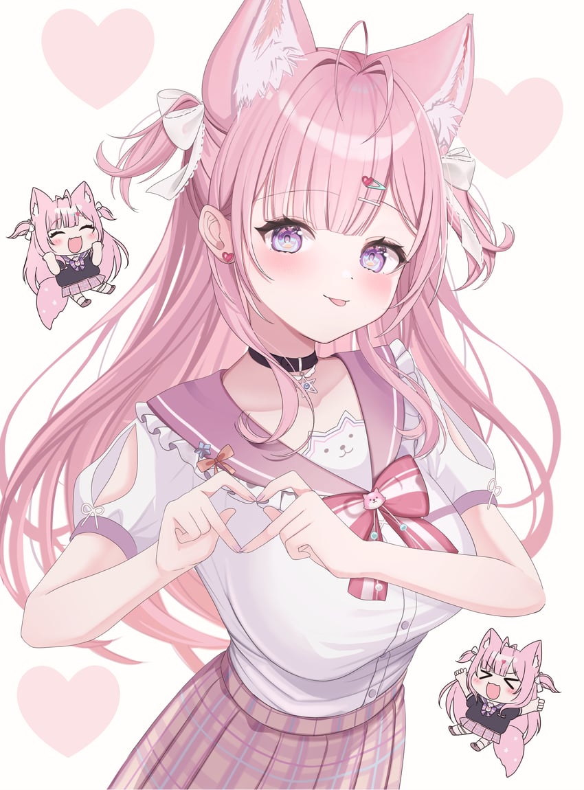 hakui koyori and kokoro (hololive) drawn by oguraponti
