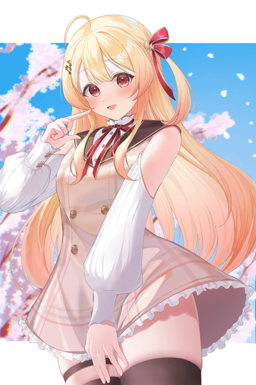 otonose kanade (hololive and 1 more) drawn by risu_(risuuu_q)
