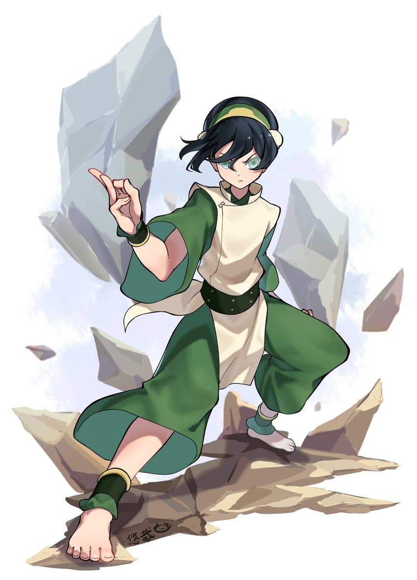 toph beifong (avatar legends and 1 more) drawn by youzaiyouzai112