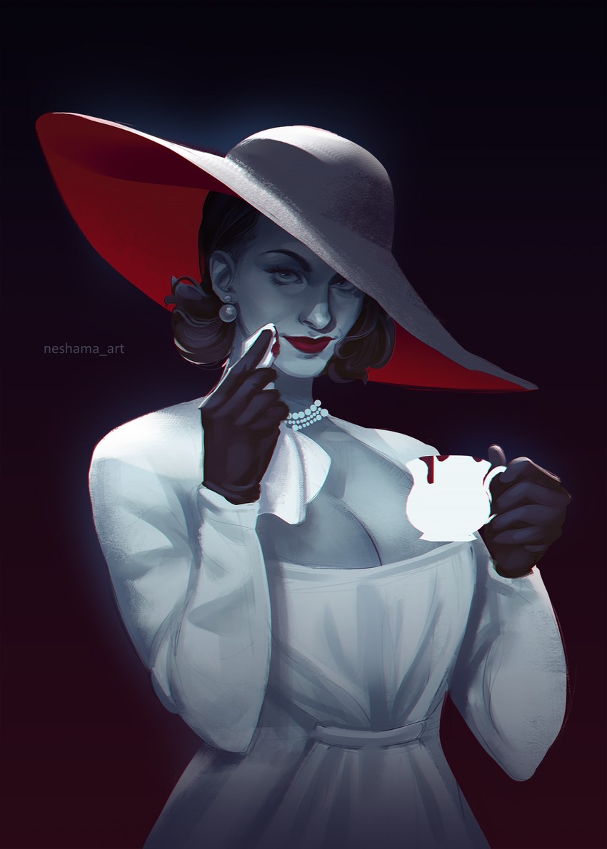 alcina dimitrescu (resident evil and 1 more) drawn by orsanedraws