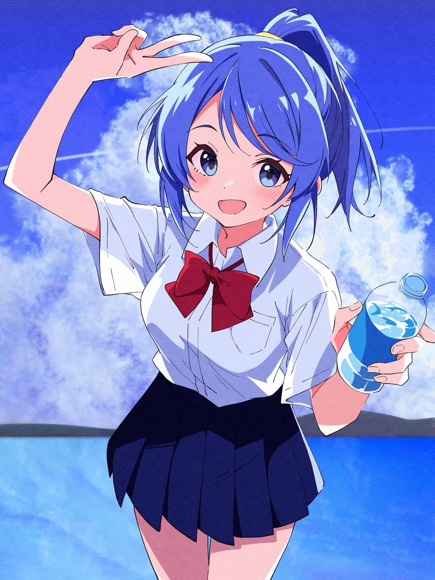 kamiki yui (jikkyou powerful pro yakyuu and 2 more) drawn by niyane