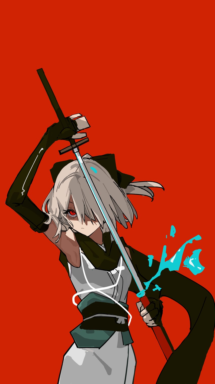 okita souji (fate and 1 more) drawn by moyao_(moyao27550711)