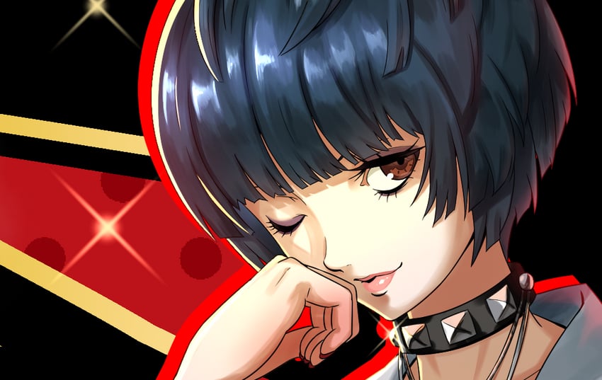 takemi tae (persona and 1 more) drawn by k.ty_(amejin)