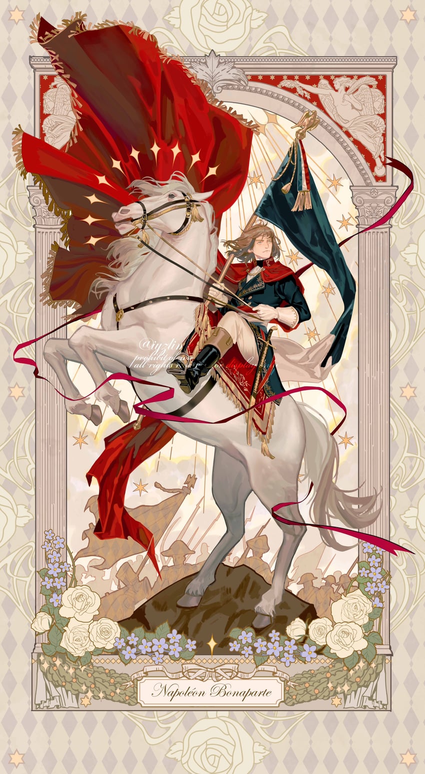 napoleon bonaparte (assassin's creed and 1 more) drawn by iyzlime