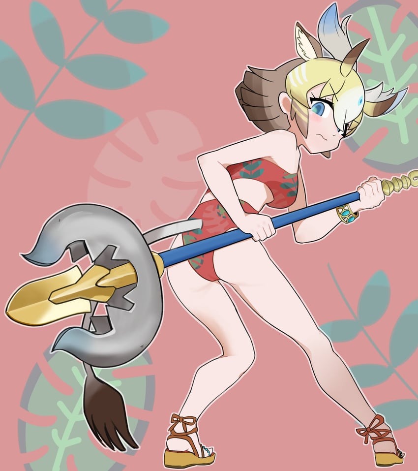sivatherium (kemono friends and 1 more) drawn by yasiti