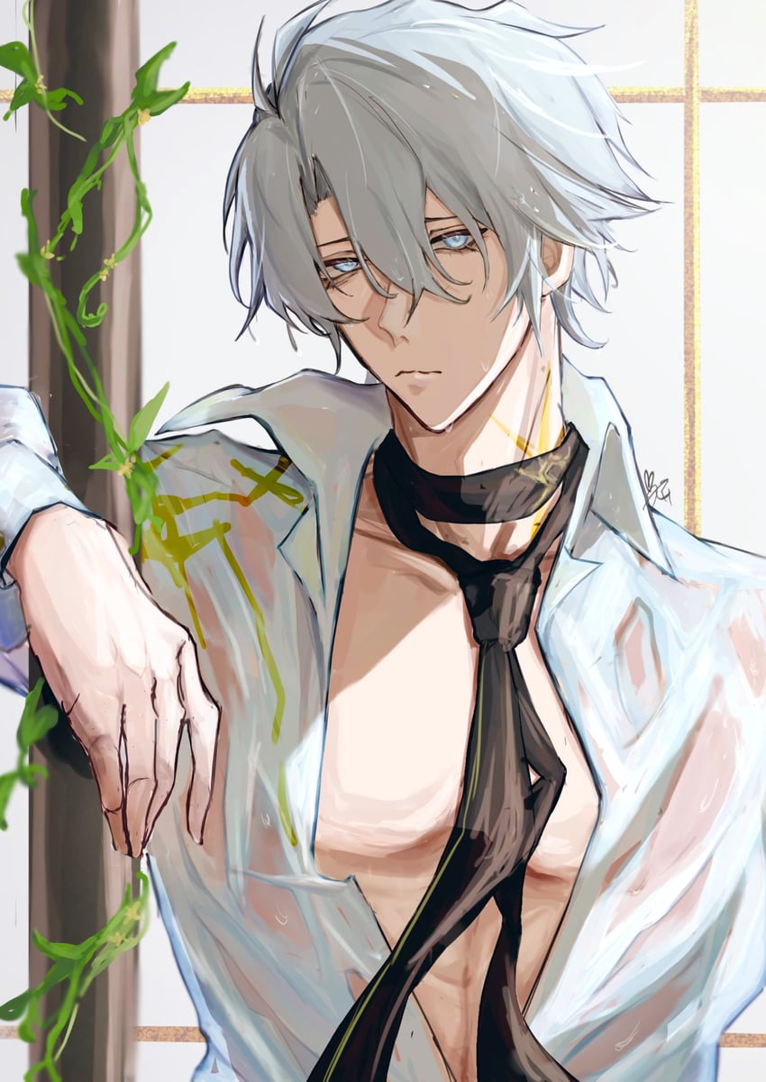 phainon (honkai and 1 more) drawn by uta_kata_sk