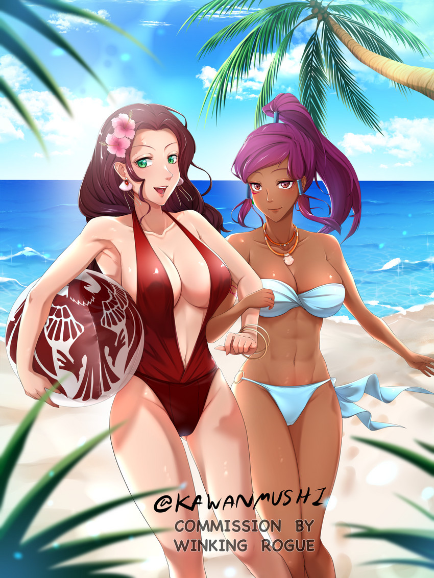 dorothea arnault and petra macneary (fire emblem and 1 more) drawn by kawanmushi