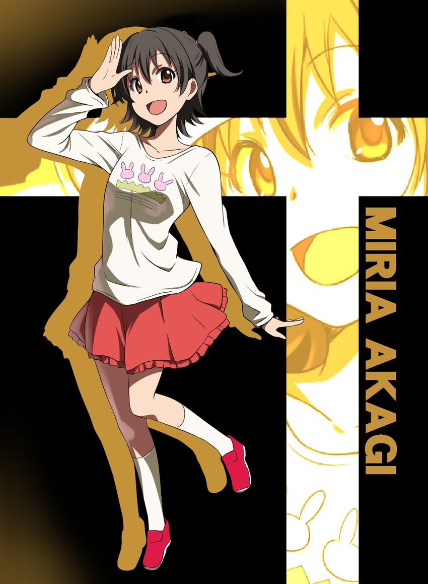 akagi miria (idolmaster and 1 more) drawn by ikari_manatsu