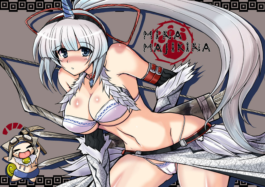 felyne, majikina mina, and champuru (monster hunter and 1 more) drawn by yasakani_an