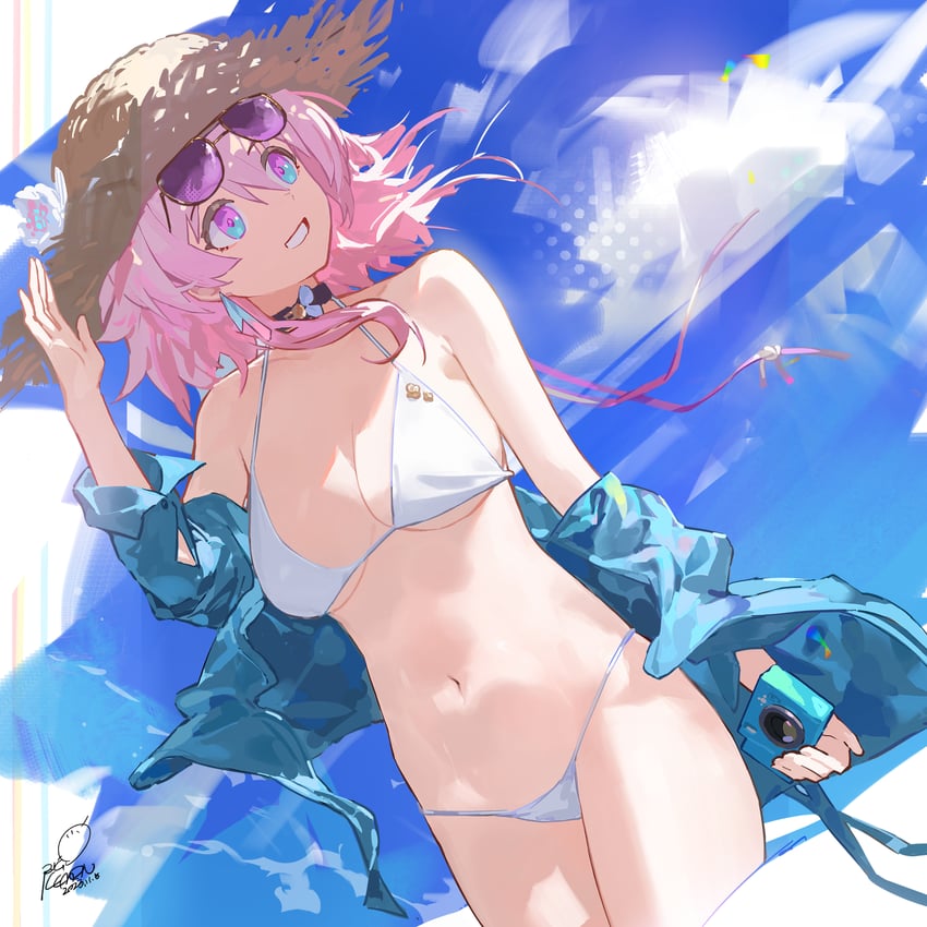 march 7th (honkai and 1 more) drawn by linpiu
