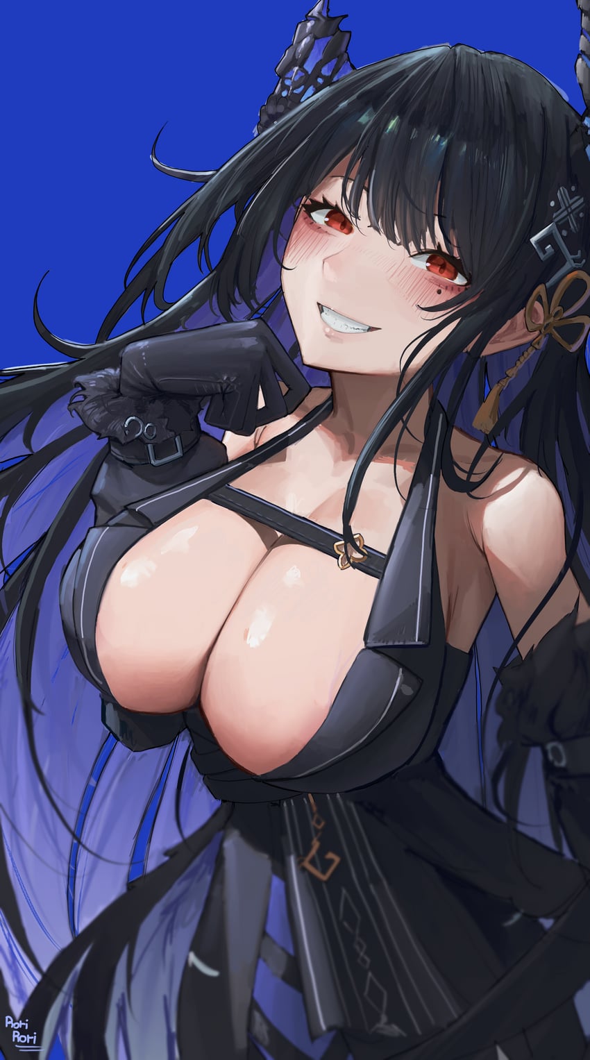 nerissa ravencroft (hololive and 1 more) drawn by rorirori_(rorirori45)