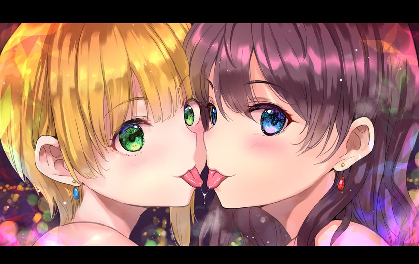 ichinose shiki and miyamoto frederica (idolmaster and 1 more) drawn by panbai