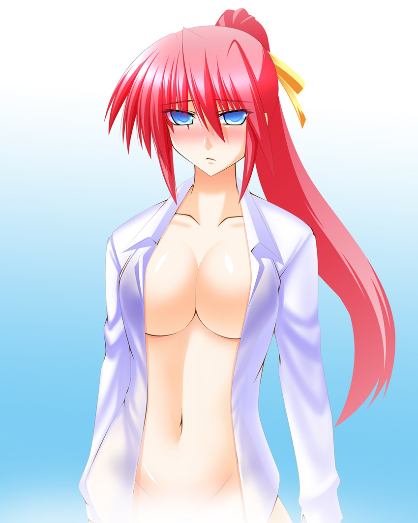signum (lyrical nanoha and 2 more) drawn by engo_(aquawatery)
