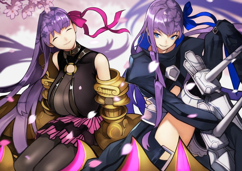 meltryllis and passionlip (fate and 3 more) drawn by yoshio_(55level)