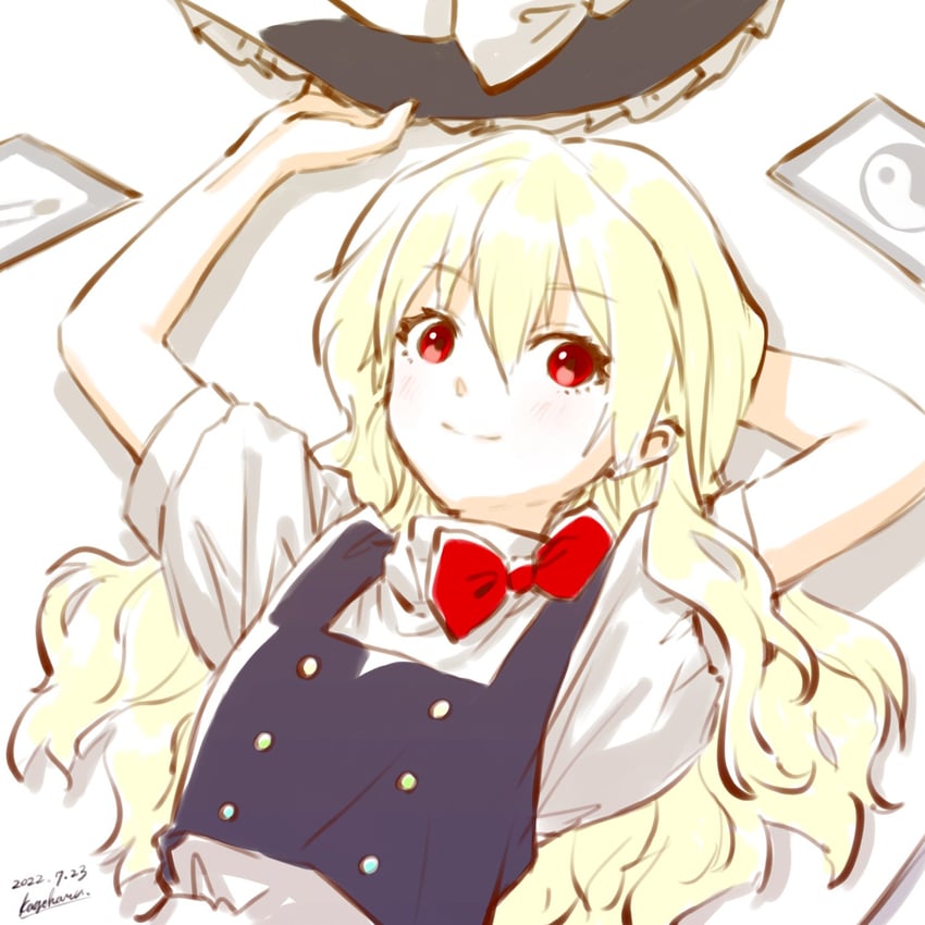 kirisame marisa (touhou and 1 more) drawn by kageharu