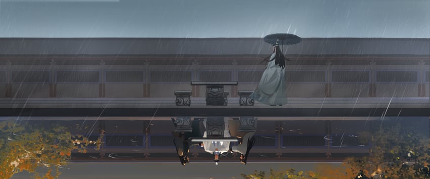 lan xichen, jin guangyao, and nie mingjue (modao zushi) drawn by xianduguaitan