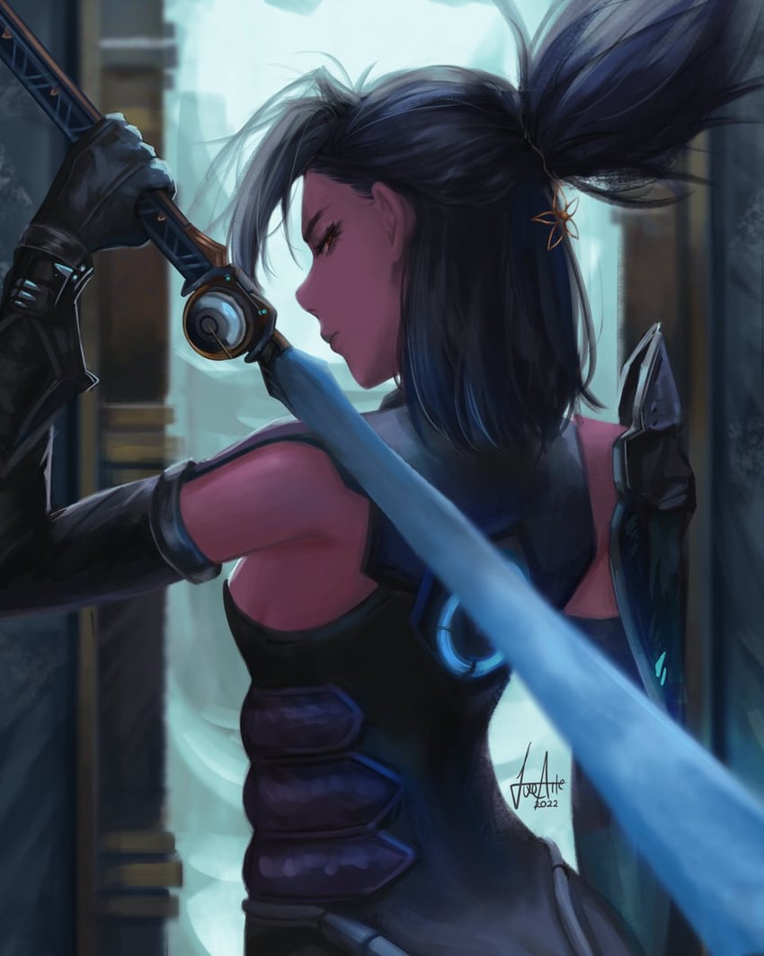 ashera (xenoblade chronicles and 1 more) drawn by luxearte