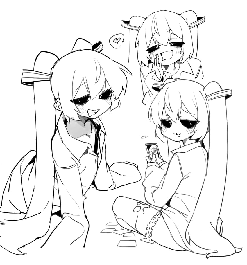 hatsune miku (vocaloid and 1 more) drawn by doppel_(bonnypir)
