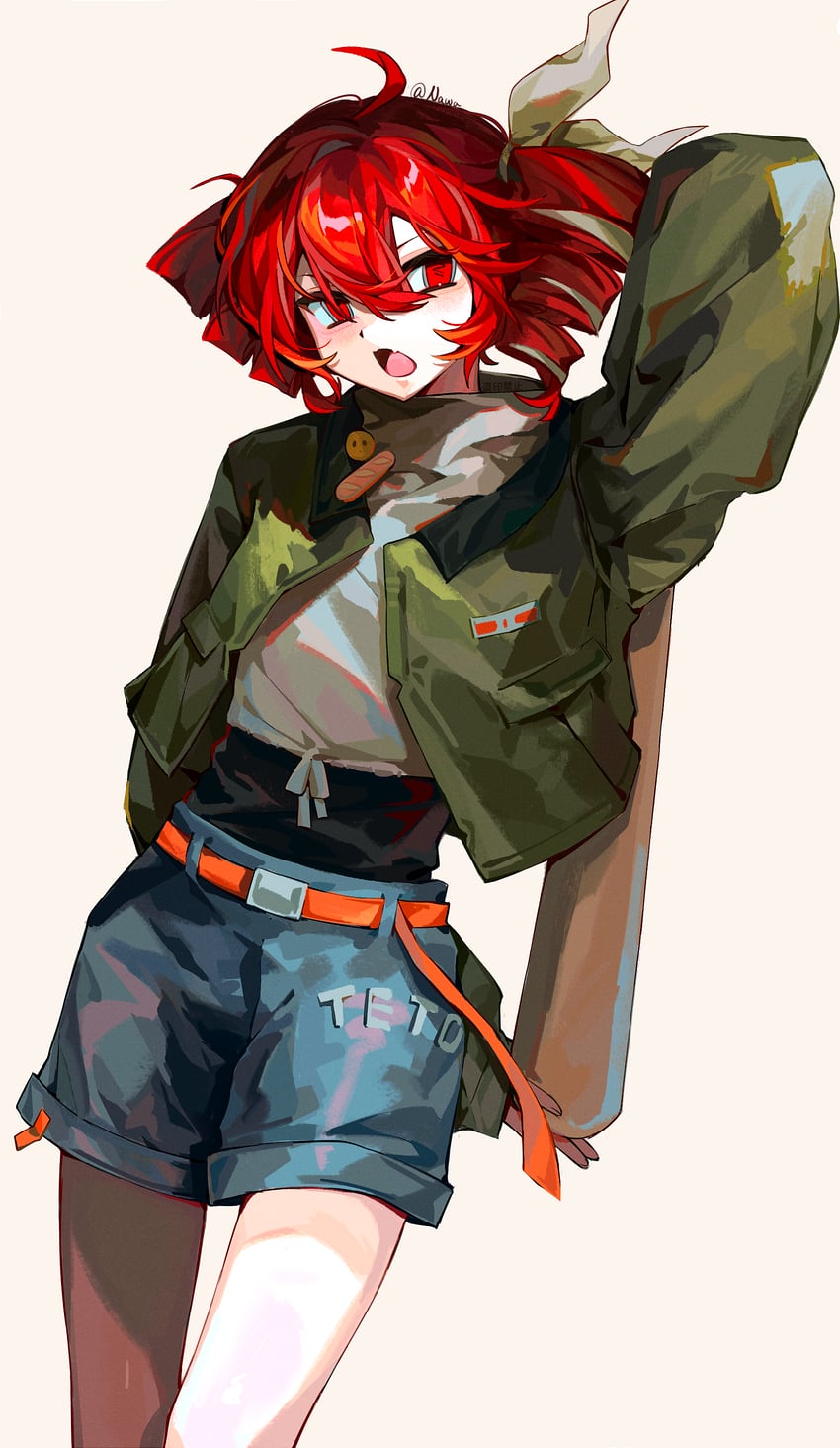 kasane teto (utau and 1 more) drawn by feiwusheng