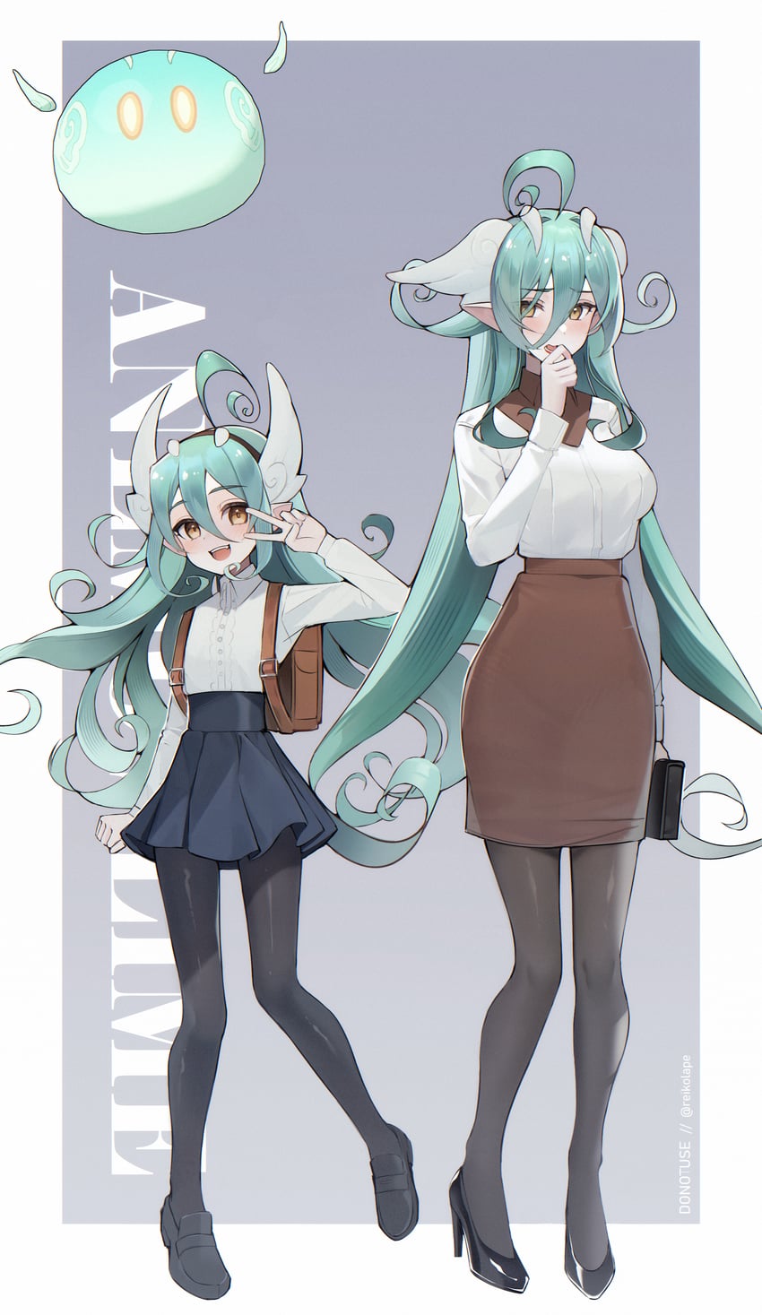 slime (original and 1 more) drawn by reiko_lape