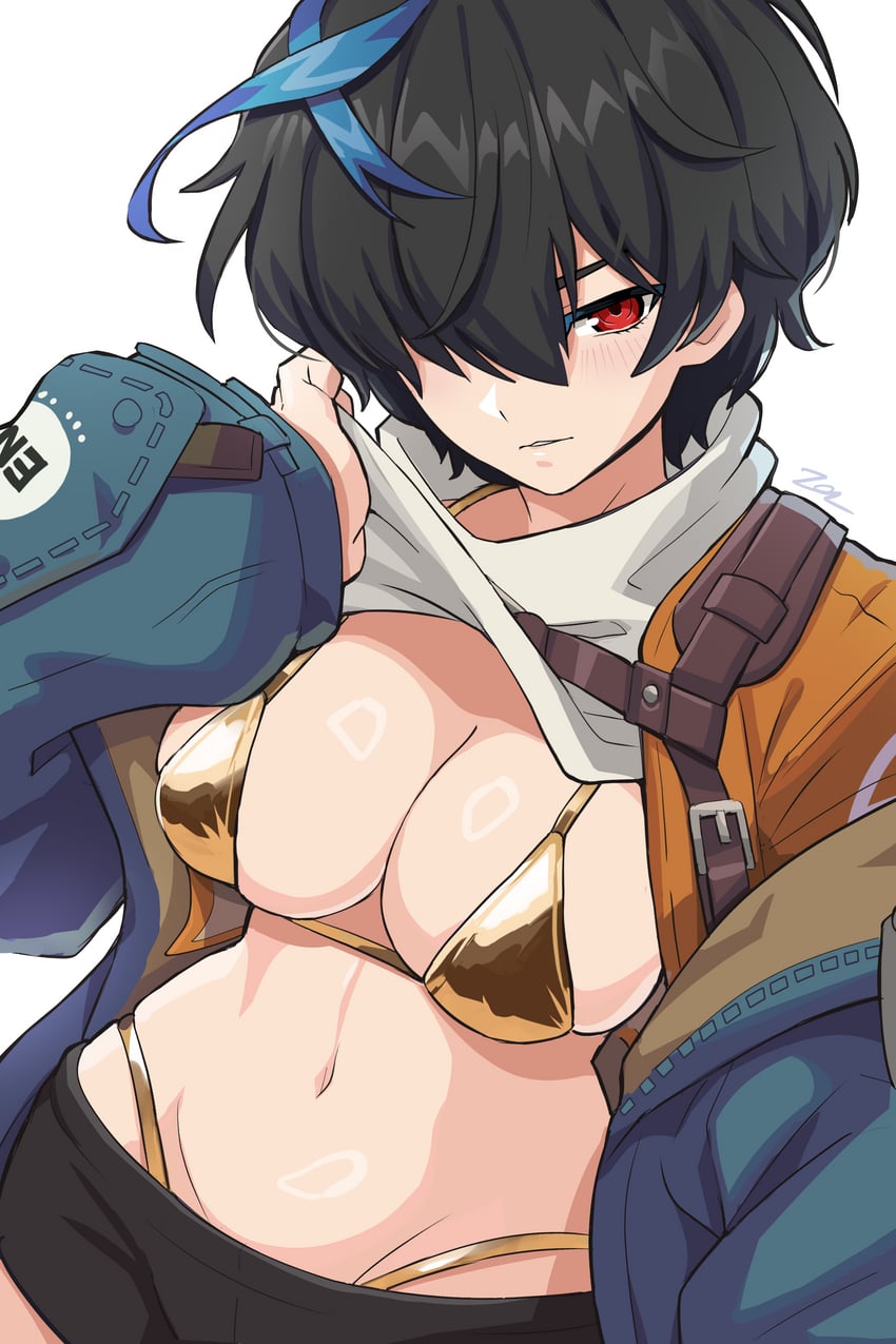 unika (guilty gear and 2 more) drawn by sollyz