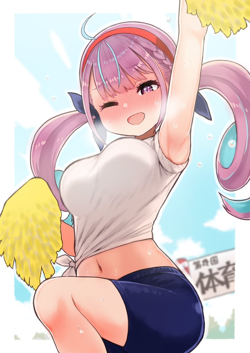 minato aqua (hololive) drawn by @-you_(you_2023_8_16)
