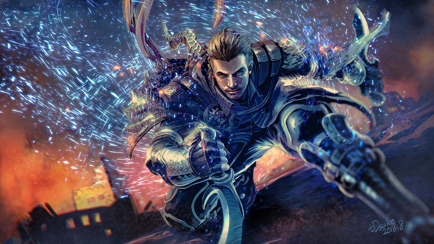 nyx ulric (final fantasy and 2 more) drawn by tdsuke