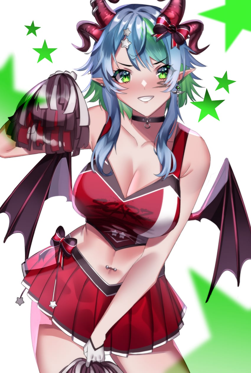 apricot the lich (vshojo and 1 more) drawn by lulanoon