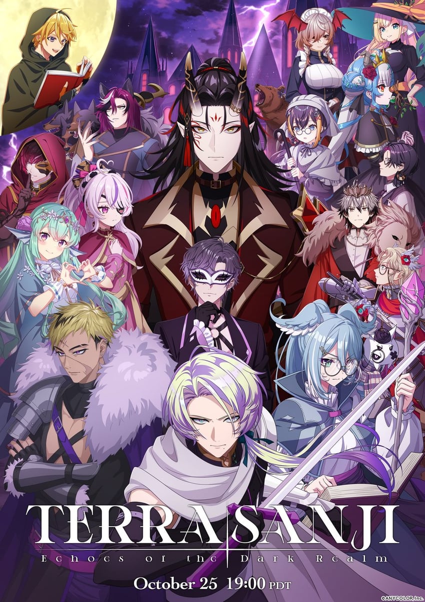 elira pendora, finana ryugu, petra gurin, millie parfait, vox akuma, and 14 more (nijisanji and 1 more)